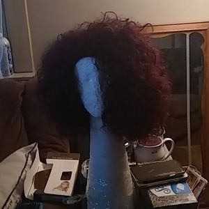 Auburn / Berry colored wig